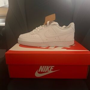 2 white nikes
